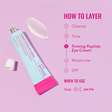 Cargar imagen en el visor de la galería, Good Molecules Firming Peptide Eye Cream Contorno de ojos
