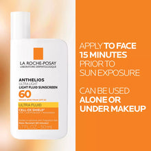 Cargar imagen en el visor de la galería, La Roche Posay Anthelios Ultra Light Fluid Facial Sunscreen Spf 60
