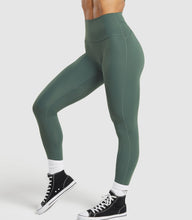 Cargar imagen en el visor de la galería, Gymshark legacy leggings slate teal
