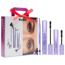 Cargar imagen en el visor de la galería, Kosas Soulgazer Eye-intensifying Mascara and Eyeliner Gift Set
