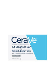 Cargar imagen en el visor de la galería, Cerave SA Cleanser Bar for Rough &amp; Bumpy Skin Jabón en barra
