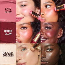 Cargar imagen en el visor de la galería, Charlotte Tilbury Mini Unreal Blush + Glow Trio
