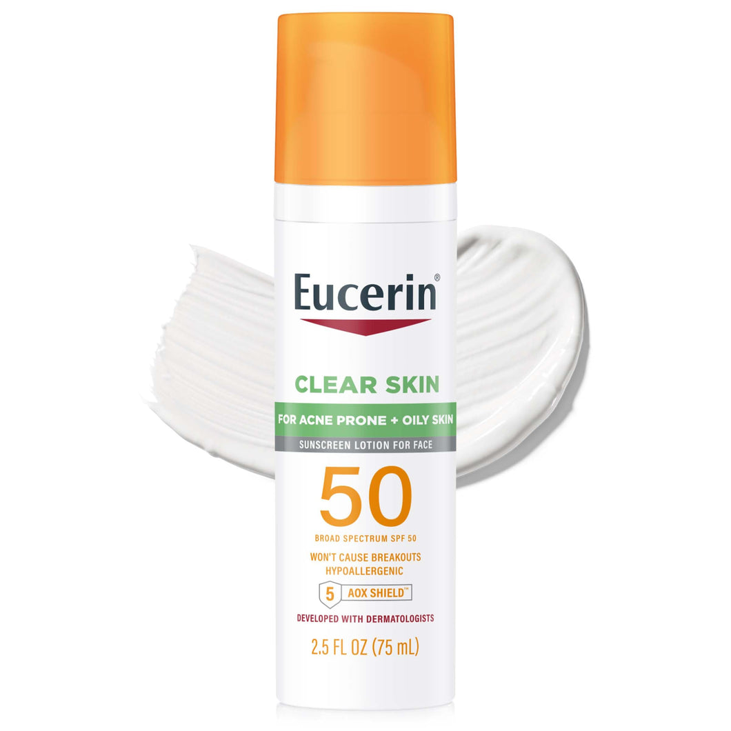 Eucerin oil control lotion Protector Solar 50 matte para piel grasa