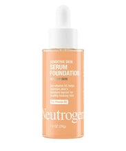 Cargar imagen en el visor de la galería, NEUTROGENA Sensitive Skin Serum Foundation with Moisturizing Vitamin-B5 tinta
