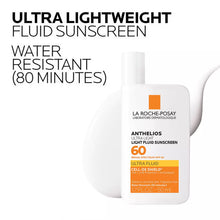 Cargar imagen en el visor de la galería, La Roche Posay Anthelios Ultra Light Fluid Facial Sunscreen Spf 60
