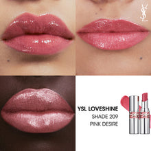 Cargar imagen en el visor de la galería, YSL LOVESHINE 209 pink desire
