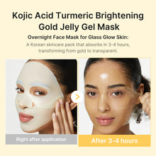 Cargar imagen en el visor de la galería, Medicube Kojic Acid Turmeric Brightening Gel Mask
