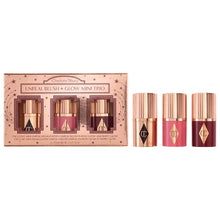 Cargar imagen en el visor de la galería, Charlotte Tilbury Mini Unreal Blush + Glow Trio
