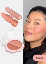 Cargar imagen en el visor de la galería, Petal Pop blushin duo blush en polvo y crema rubor AOA
