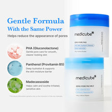 Cargar imagen en el visor de la galería, Medicube Zero Pore Pad Mild
