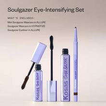 Cargar imagen en el visor de la galería, Kosas Soulgazer Eye-intensifying Mascara and Eyeliner Gift Set
