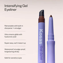 Cargar imagen en el visor de la galería, Kosas Soulgazer Eye-intensifying Mascara and Eyeliner Gift Set
