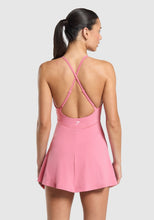 Cargar imagen en el visor de la galería, Gymshark Strappy 2 in 1 dress vestido short
