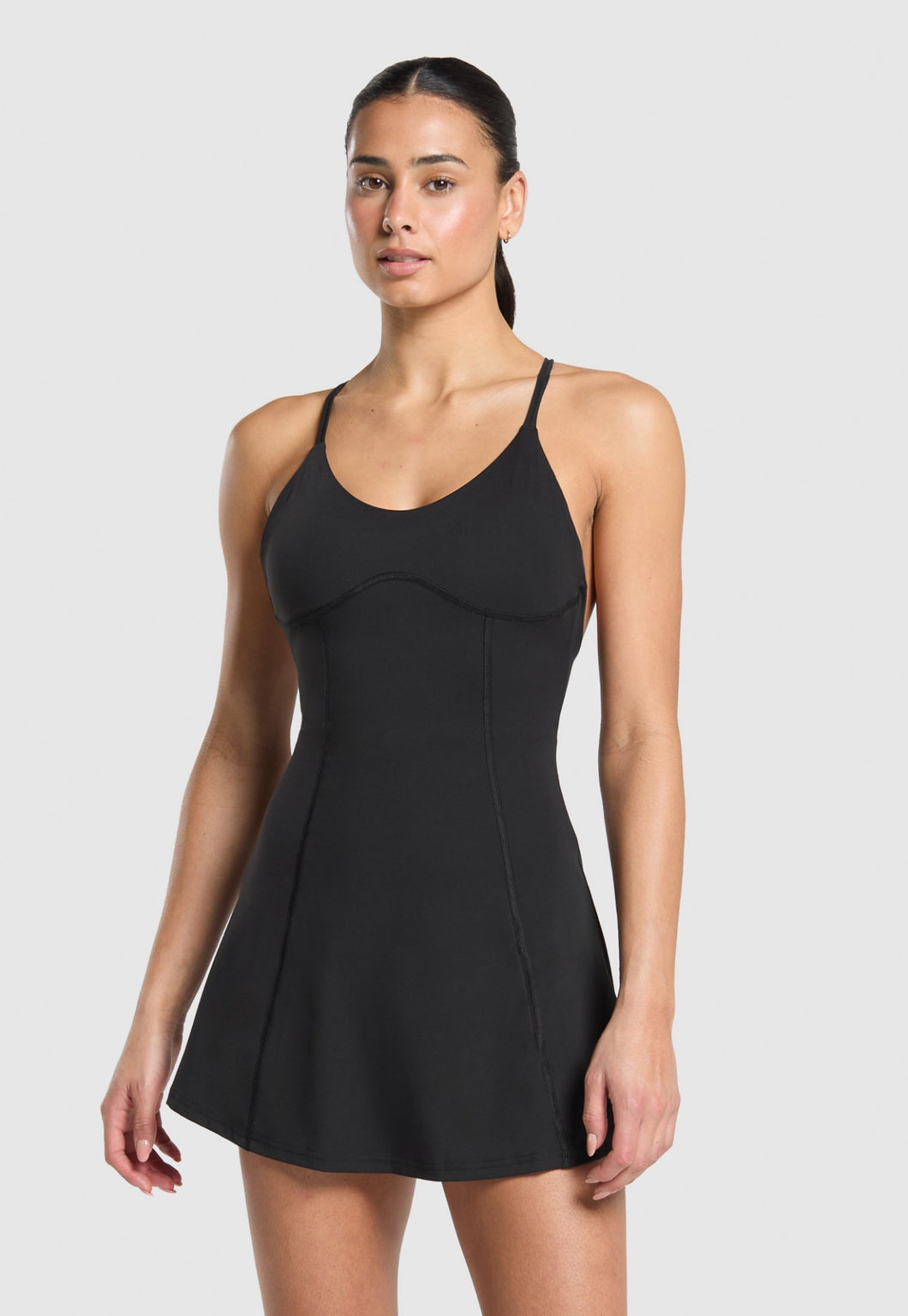 Gymshark Strappy 2 in 1 dress vestido short