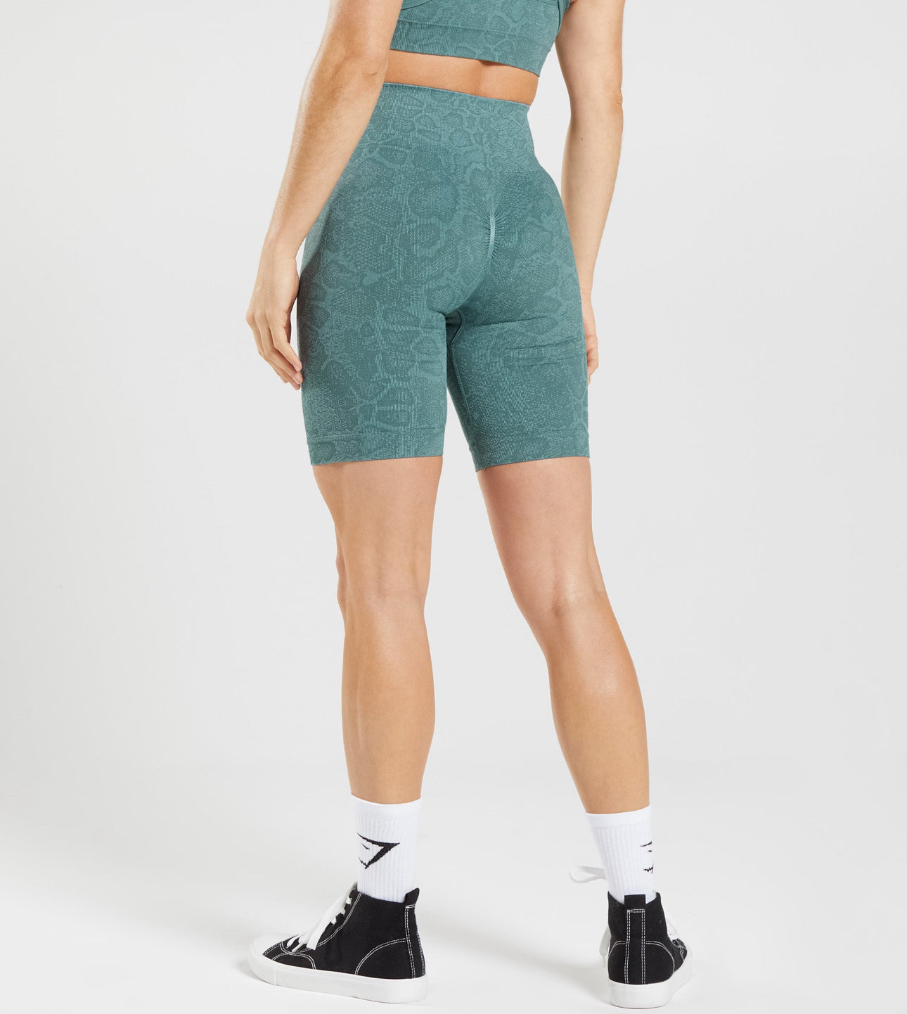 Gymshark Adapt animal seamless cycling short – Nancy Jarufe Studio