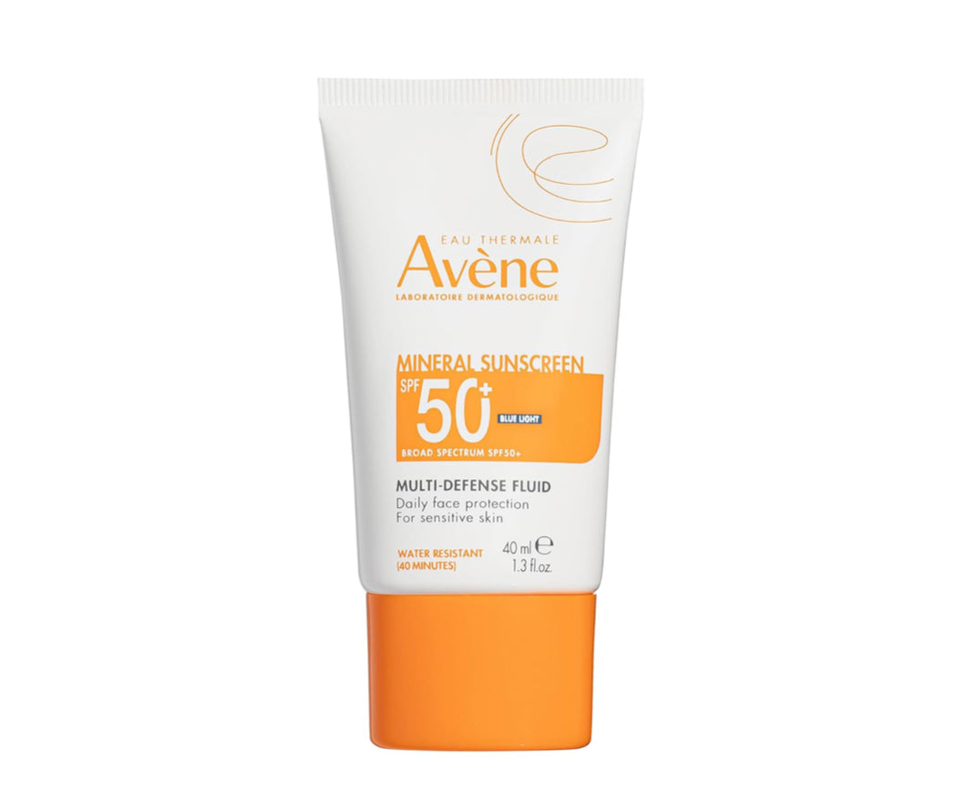 Avene Mineral Multidefensa Protector solar SPF 50 - Protección antioxidante