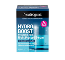 Cargar imagen en el visor de la galería, Neutrogena Hydro Boost Hyaluronic Acid Night Pressed Serum
