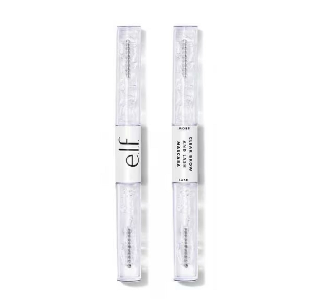 elf clear brow & lash mascara duo, kit de 2