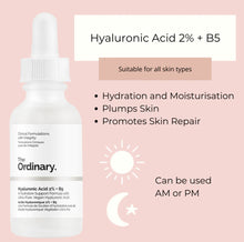 Cargar imagen en el visor de la galería, The Ordinary Hyaluronic Acid 2% + B5 Hydrating Serum
