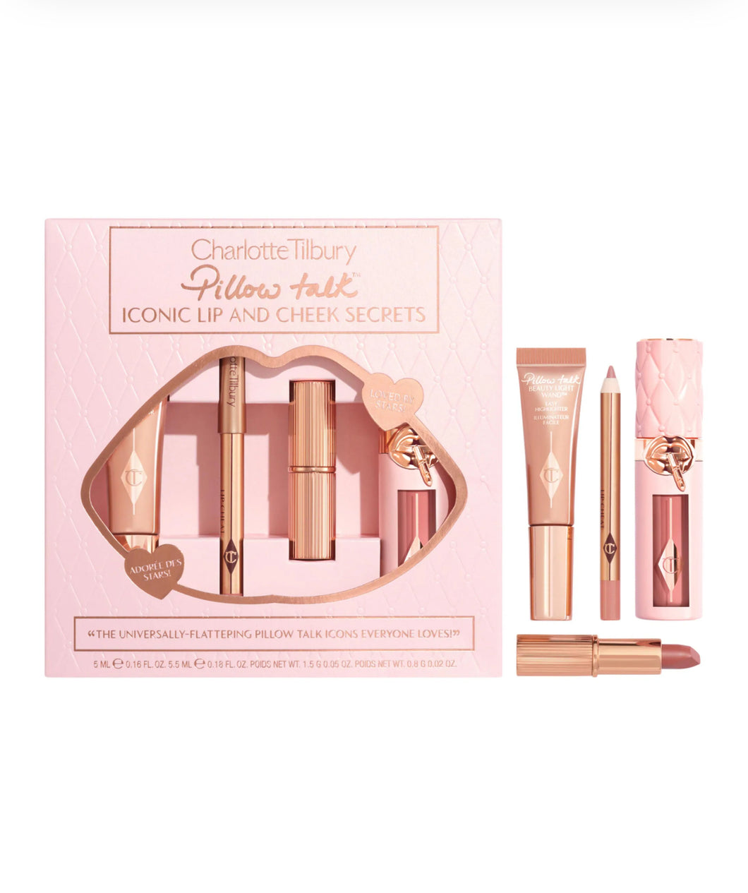 Charlotte Tilbury Pillow Talk Lip & cheek secrets set