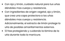Cargar imagen en el visor de la galería, Masglo Base Fortalecedora a base de Ajo y Limón para las uñas

