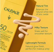 Cargar imagen en el visor de la galería, Caudalie Vinosun protect SPF 50 protector solar mineral 50ml
