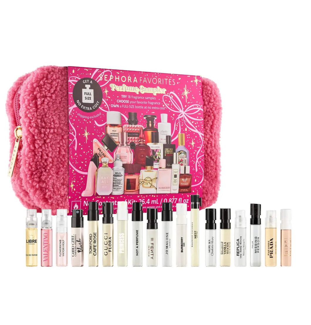 Sephora kit de muestras de 18 perfumes