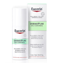 Cargar imagen en el visor de la galería, Eucerin Dermo Pure Oil Control Fluido Facial Hidratante Matificante
