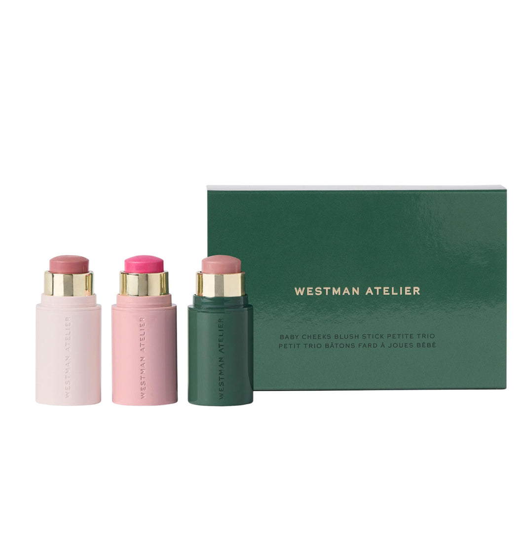 Westman Atelier babe cheeks blush trio set de rubores