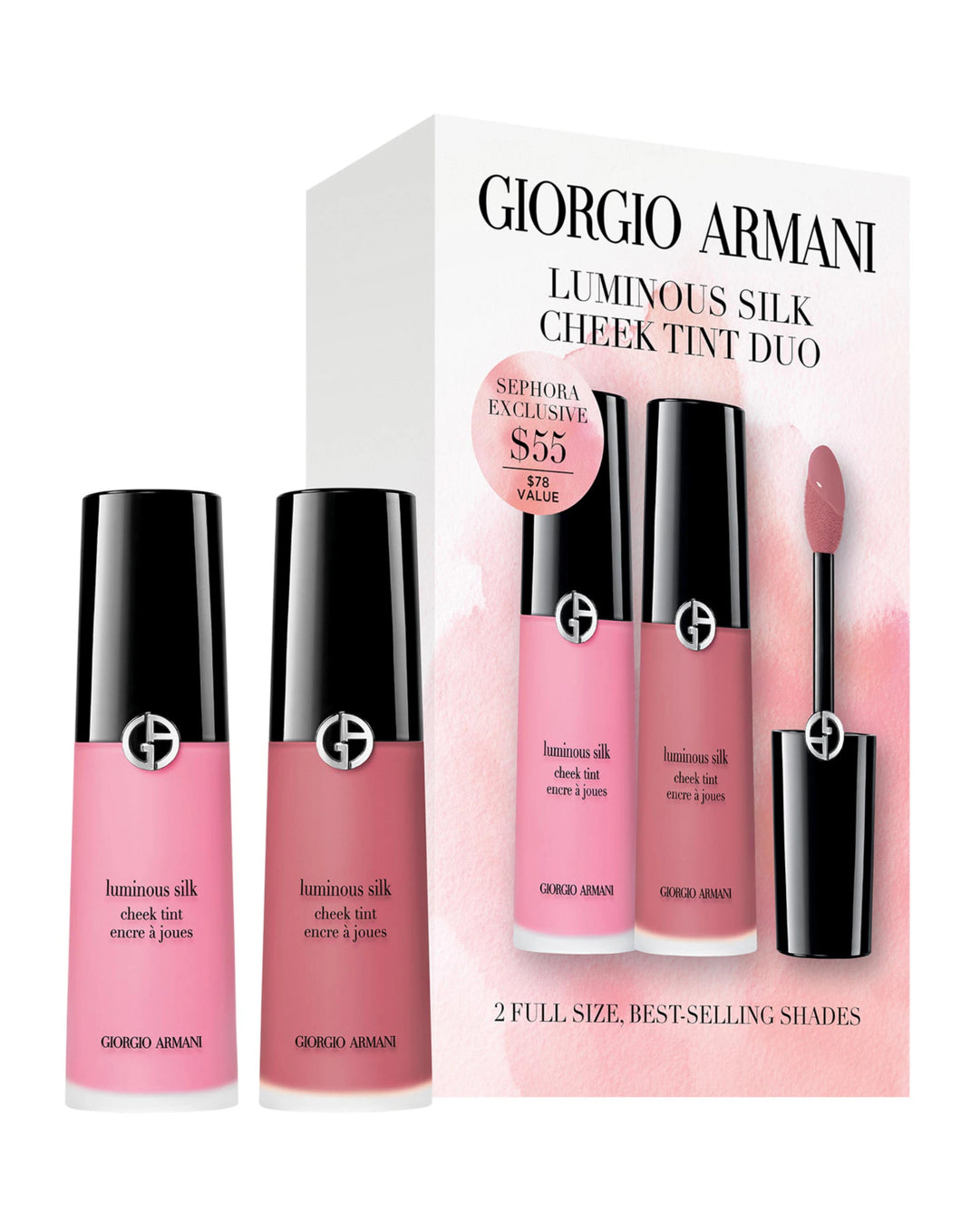 Armani Beauty cheek tint duo set