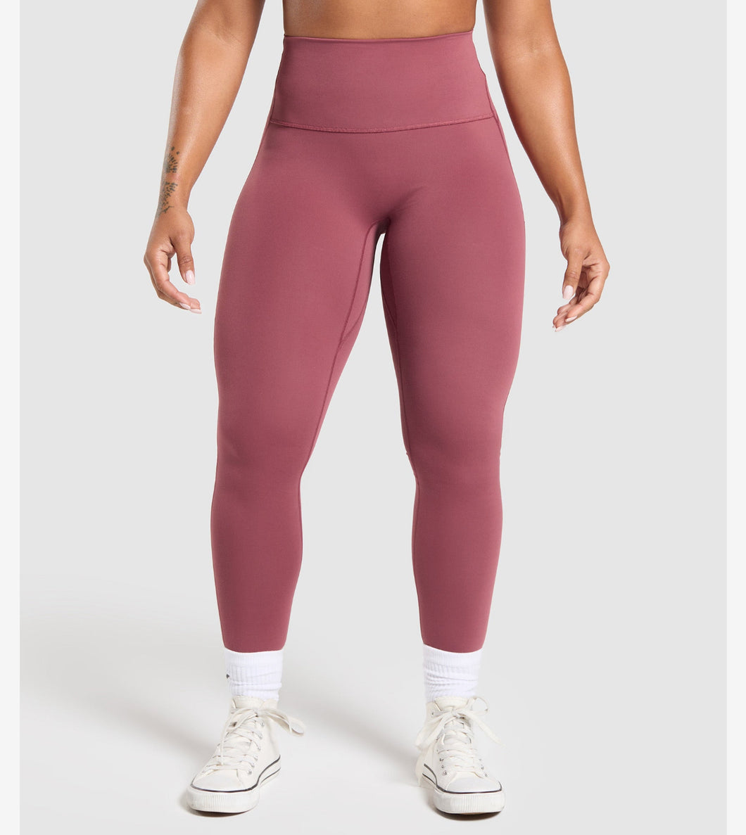 Gymshark Legacy washed berry pink leggings
