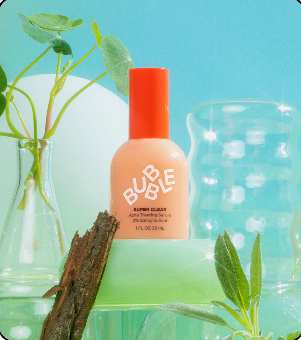 Bubble Super Clear ACNE TREATING SERUM
2% SALICYLIC ACID