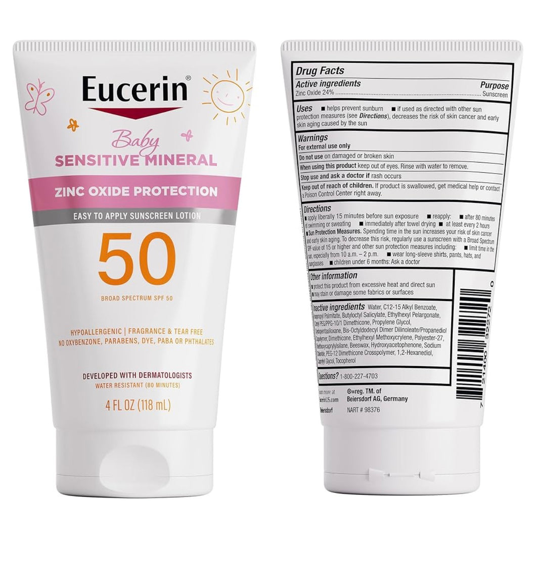 Eucerin Baby Sensitive Mineral Protector Solar