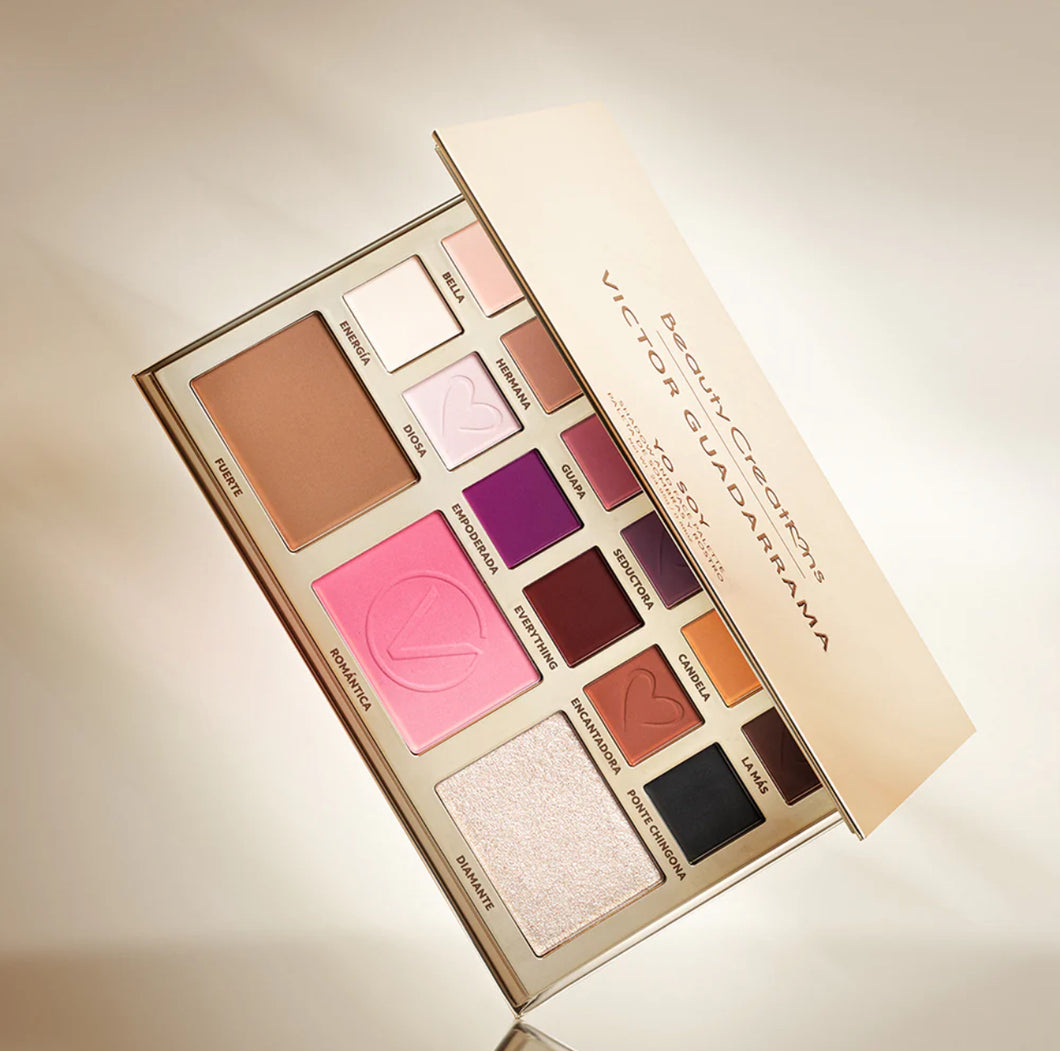 Beauty Creations Victor Guadarrama Yo Soy Paleta de sombras y rostro