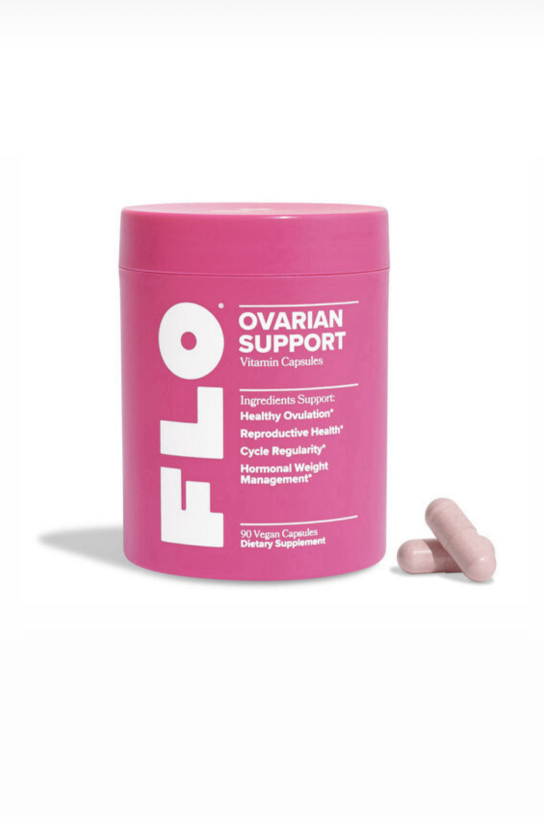 Flo Ovarian Support Vitamin Capsules