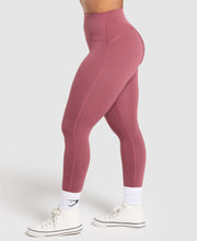 Cargar imagen en el visor de la galería, Gymshark Legacy washed berry pink leggings
