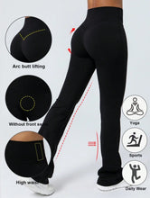 Cargar imagen en el visor de la galería, Pantalon deportivo acampanado leggings
