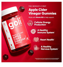 Cargar imagen en el visor de la galería, Goli Vitaminas en gomitas de vinagre de sidra de manzana 60 un.
