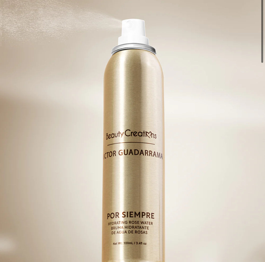 Beauty Creations Victor Guadarrama Por Siempre Hydrating Rose Water Bruma Hidratante