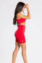 Cargar imagen en el visor de la galería, Women’s Best Power Seamless Cycling Shorts rojo
