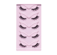 Cargar imagen en el visor de la galería, JLash Kawaii Dollz Paquete 5 Pares de pestañas

