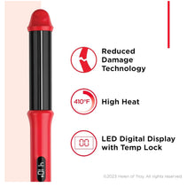 Cargar imagen en el visor de la galería, Revlon Style Multiplier Curler &amp; Straightener Plancha para el cabello

