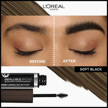 Cargar imagen en el visor de la galería, Loreal Infallibile Brows Volumizing Mascara fijadora de cejas
