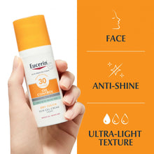 Cargar imagen en el visor de la galería, Eucerin Spf 30 Oil Control Protector Solar Toque seco
