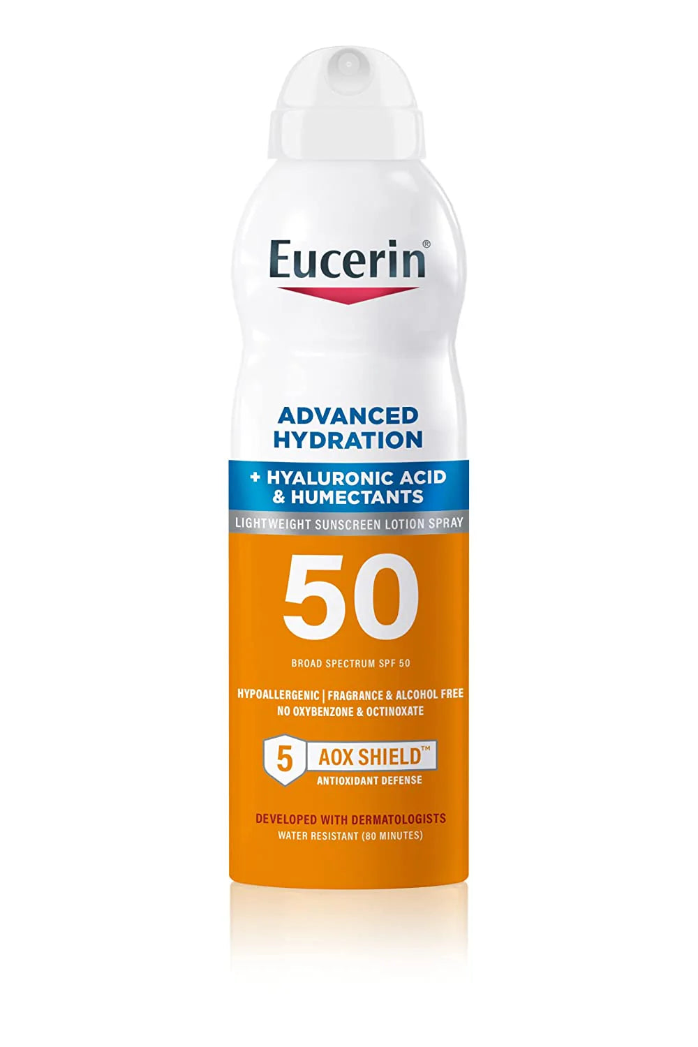 Eucerin Advanced Hydration SPF 50 Sunscreen Spray