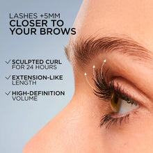 Cargar imagen en el visor de la galería, Loreal Telescopic Extensionist Lengthening and Curling Washable Mascara
