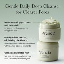 Cargar imagen en el visor de la galería, Arencia Fresh Green Rice Mochi Cleanser Limpiador Facial de Arroz
