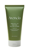 Cargar imagen en el visor de la galería, Arencia Green Tea + Lha Deep Pore Rice Cake Cleanser Limpiador facial
