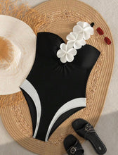 Cargar imagen en el visor de la galería, Traje de baño con flores
