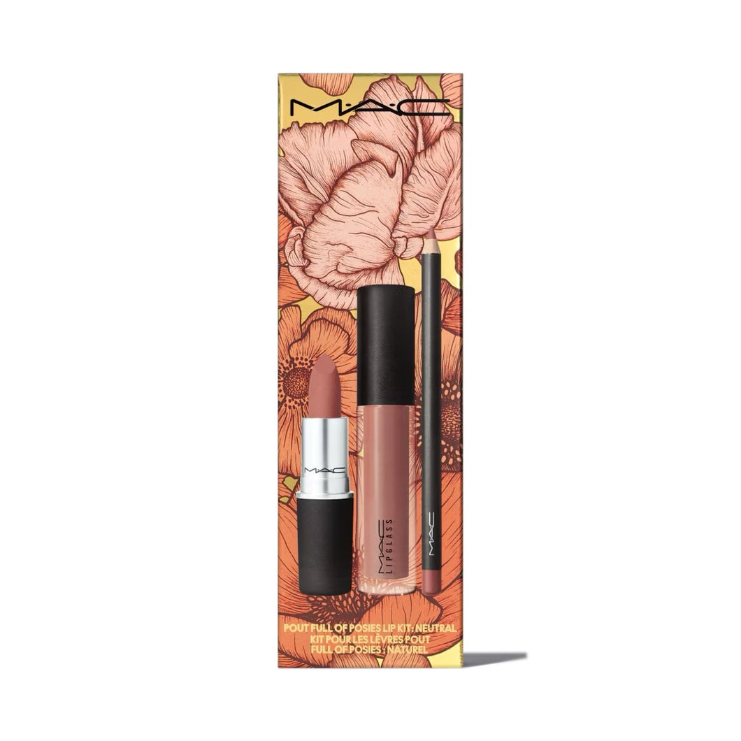 MAC lip kit poutfull of posies lip kit neutral